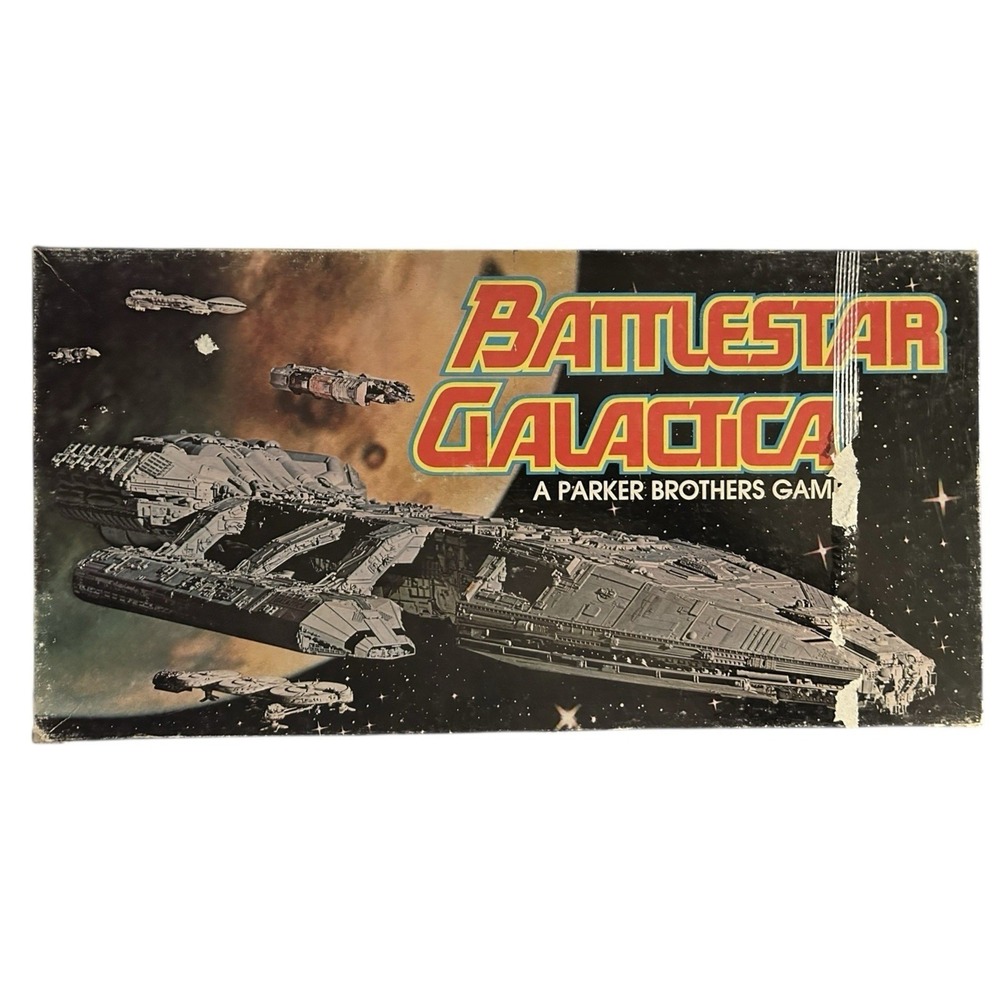 Battlestar Galactica Board Game‎ - VTG Parker Brothers 1978 COMPLETE